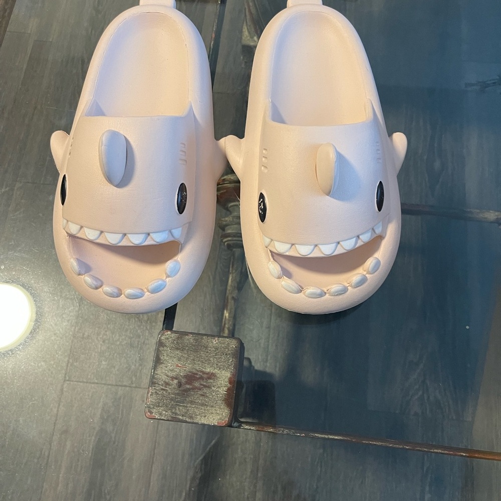 Summer Shark Slippers